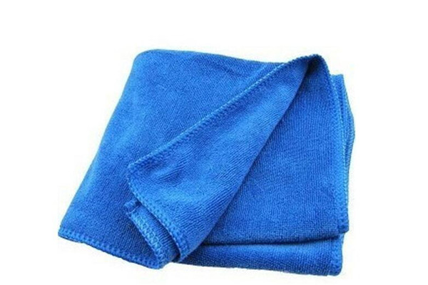 Microfiber wash car towel, 30*30 car wash towel, household water absorbent cleaning supplies, small square towel cloth wholesale