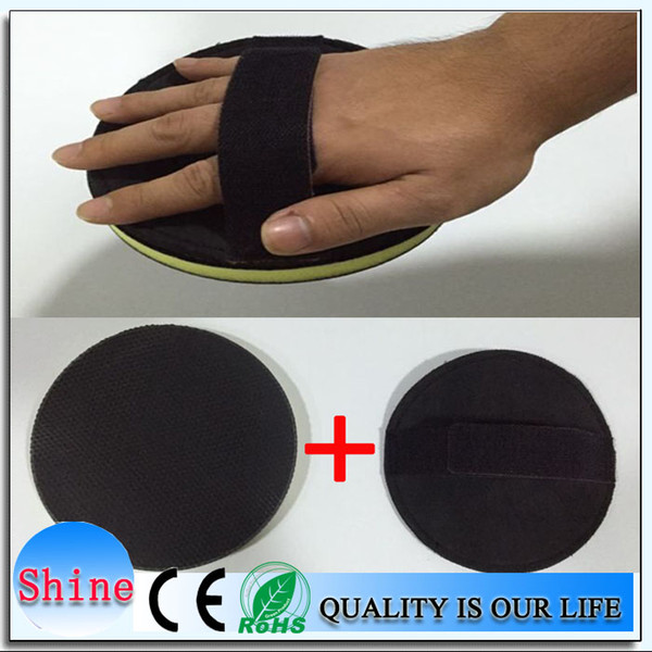 Wholesale 2Pcs/Lot 6 Inch Car Cleaning Sponges Car Polishing Clay Pad +Handle for 6 Inch Clay Pad Clay Towel Car Wash before Wax