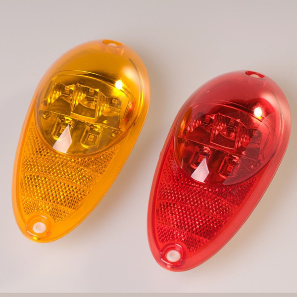 2Pcs 12V/24V Led Truck Cab Marker Lights Red Amber Trailer Lights Oval Waterproof Lamp For Scania Ford Volvo Renault Man Bens