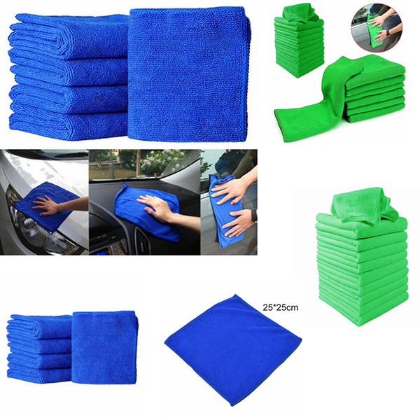 Car Microfiber cleaning Soft Towels wash Auto Care Absorbent Wash Cloth Dulc Microfiber Cleaning Towels 2COLORS FFA122