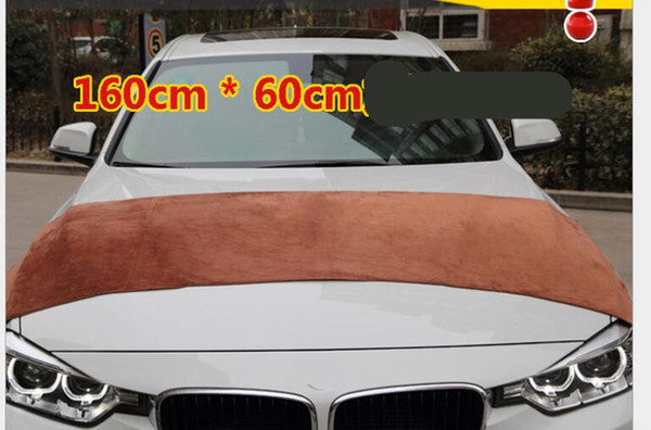 Car size 160*60 car cloth thickened super soft polishing towel, wax cloth, microfiber, no hair washing cloth.