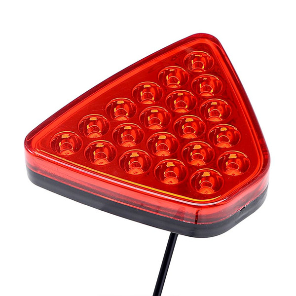 ITimo Triangel 20LEDs Universal Warning Light LED Flash Strobe Lamps Reversing Lamp Car-styling Red Tail Light Car Brake Light