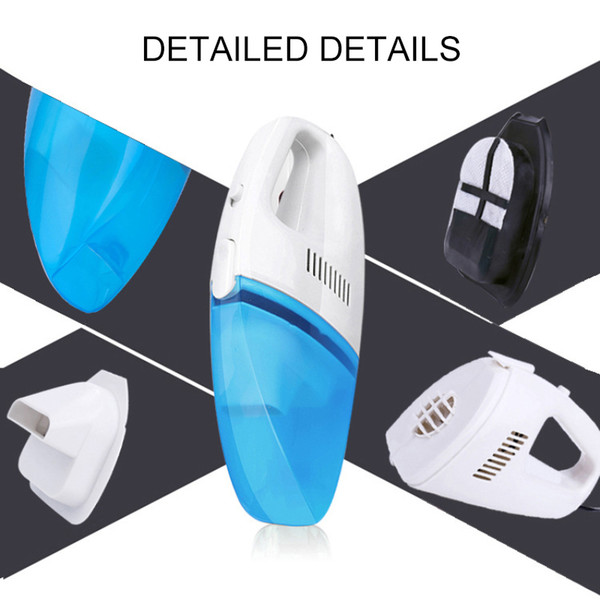 12V Car Vacuum Cleaner Car Vacuum Cleaner By 12V With Long Power Cord Wet Dry Portable Handheld Mini