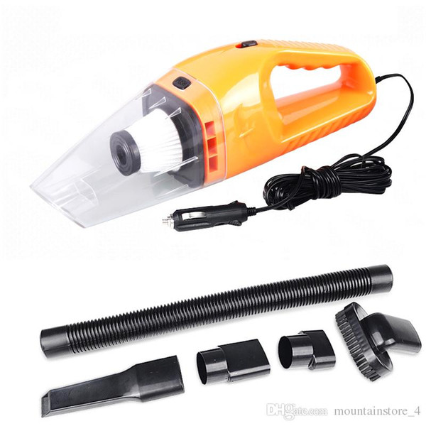 Newly Car Dust Vacuum Cleaner Handheld Portable Vacuum Cleaner Wet Dry Dual-Use Car Cleaning Tool Interior Accessories 12V