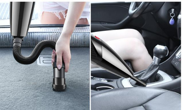 Car vacuum cleaner with domestic car dual-purpose high-power mini compact car hand - held