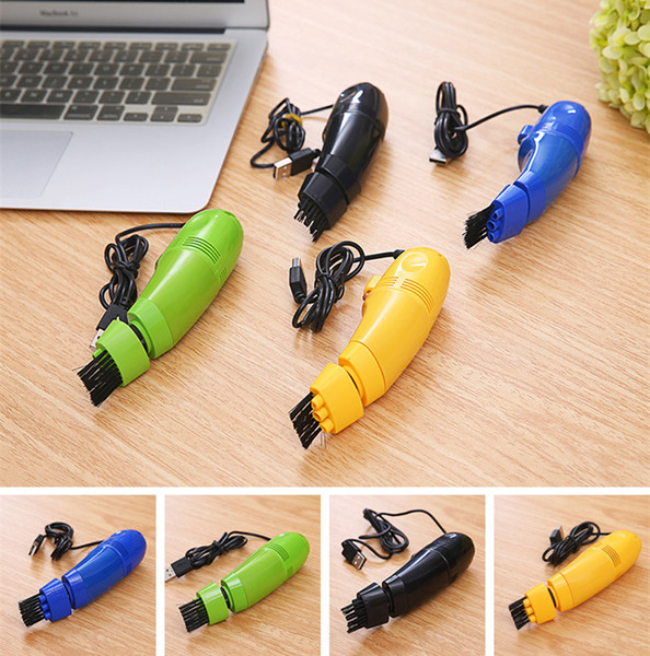 Car Styling Cute Appliances Creative Mini Convenient Vacuum Cleaner With Removable Brush USB Port Keyboard Customer Cleaner