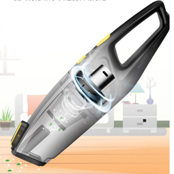 120W 12V High Power Low Noise Car Vacuum Cleaner Portable Handheld Vacuum Cleaner Wet and Dry Dual Use Car Aspirateur