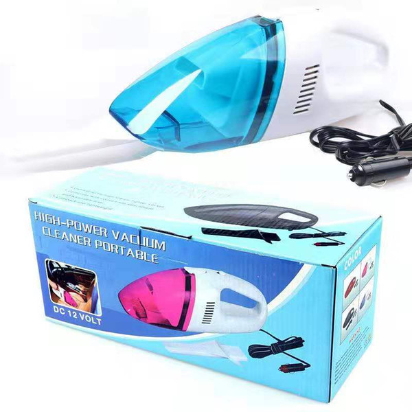 12V universal car Dry and wet vacuum cleaner - hand-held portable vacuum cleaner -cigarette lighter socket - Car Accessories