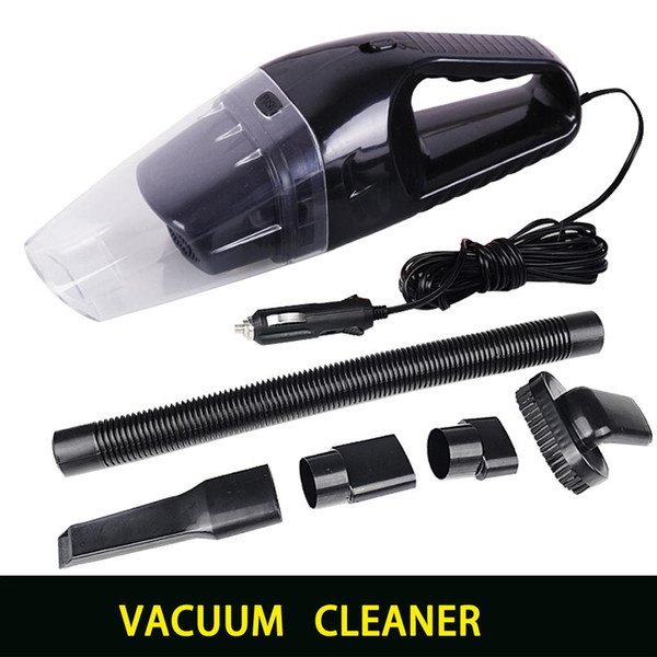 Portable car vacuum cleaner wet and dry dual use with power 120W 12V 5 meters of cable, superabsorb car waste, freeshipping