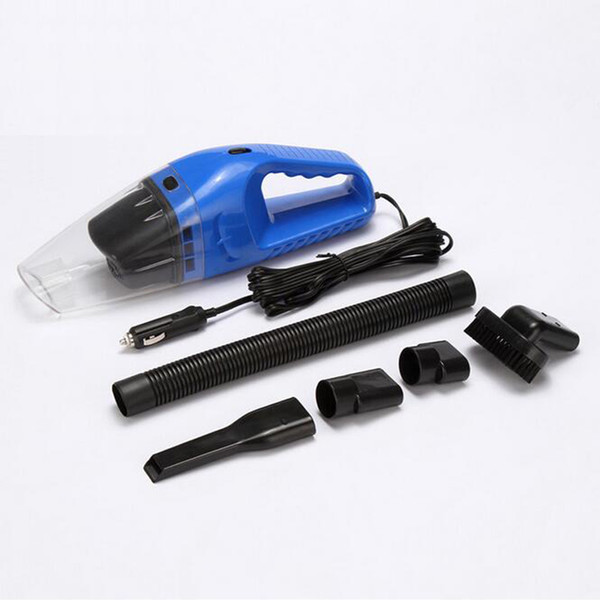 Multifunction Car Vacuum Cleaner - Handheld Wet Dry Dual-use Super Suction Included Static Brush Pipe Flat Nozzle