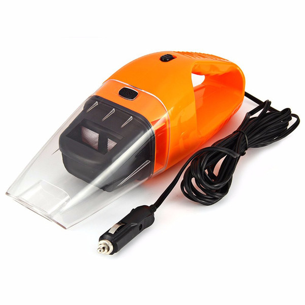 Newest Super Suction 120W Portable Car Vacuum Cleaner - Wet And Dry Dual Use Auto Cigarette Lighter Hepa Filter 12V