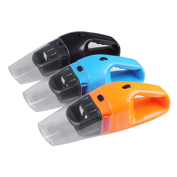 Car Vacuum Cleaner 120W Wet Dry Dual-Use Super Suction Car Use Portable Dust Hand Vacuum Cleaner 12 Volt Black Orange Blue