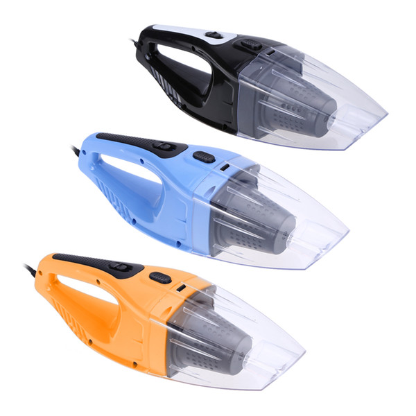 New 120W Portable Car Vacuum Cleaner Wet And Dry Dual Use Auto Cigarette Lighter Hepa Filter 12V 3 Colors E#A3