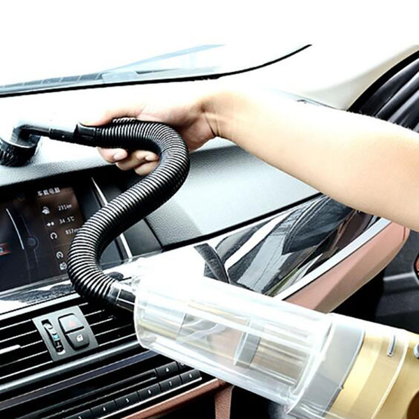 150W Car Vehicle Vacuum Cleaner with 5M Cable and Light High Power Wet Dry Dual Use Vacuum cleaner