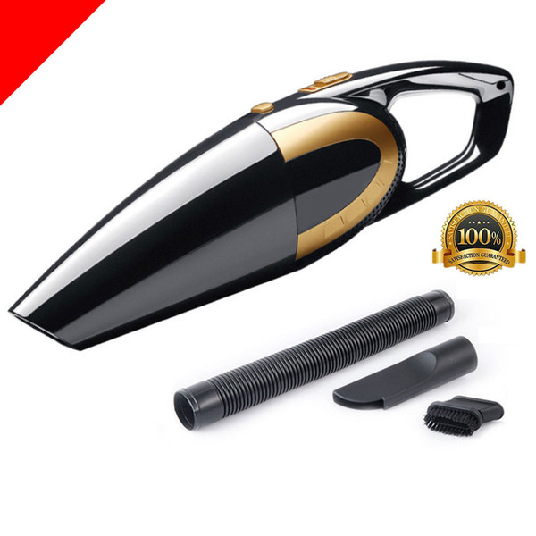 High power 120W High Power Car Vacuum Cleaner Portable Rechargeable Car Home Cleaner 4800pa Car Vacuum Free Shipping