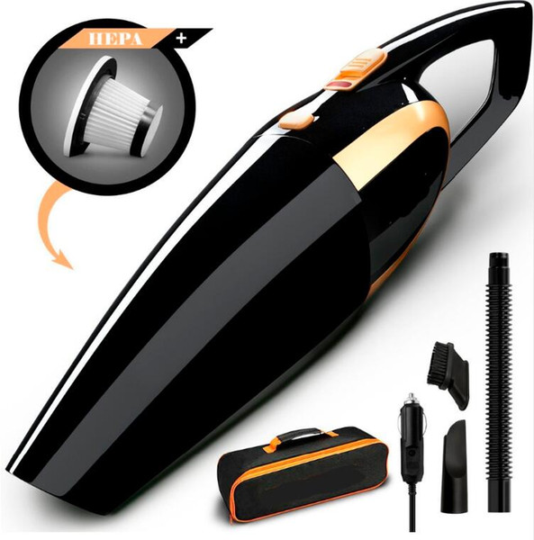 4800pa Car Vacuum, High power 120W Car Vacuum Cleaner by 12V with Long Power Cord Extra Carrying Bag