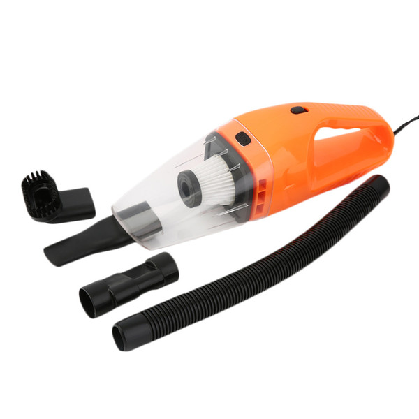 Wholesale-2016 New Black/White/Blue/0range Cars Vehicle Wet And Dry Dual Used Vacuum Cleaner Filter Dust 12 V 120W Hot Selling