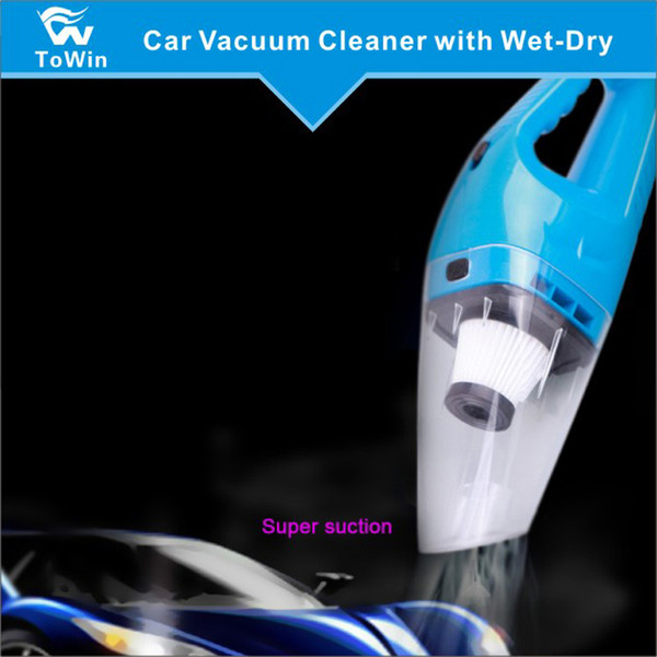 Car Handheld Vacuum Cleaner Auto Interior Quick Cleaner Portable Multifunction Wet Dry Cleaner with High Powerful Suction