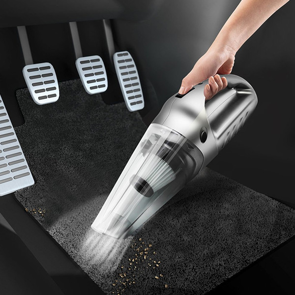 120W High Power Rechargeable Cordless Wet & Dry Portable Car Home Vacuum Cleaner R-6052 with line for drop shipping