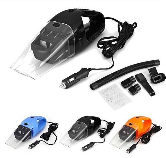 Wholesale- 2016 NEW Portable Car Vacuum Cleaner Wet and Dry Aspirador de po dual-use Super Suction 120W Car Vacuum Cleaner HEPA Filter
