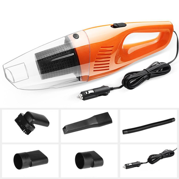 120W Handheld Car Vacuum Cleaner Low Noise Wet and Dry Use Portable Auto Vacuum Cleaner Aspirator Dust Catcher Car Accessories
