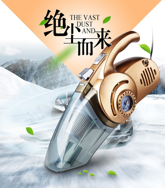 Newly 4 in 1 Multi-function Wet And Dry Dual Use Car Vacuum Cleaner Tire Inflator Pump Auto Air Compressor with LED Light