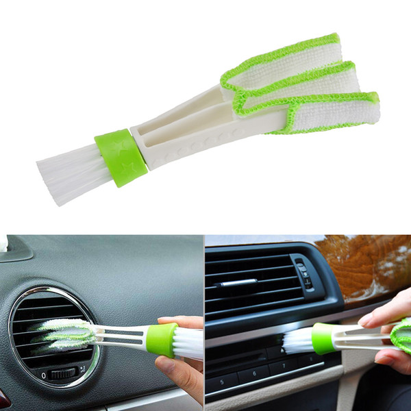 Car-styling tools cleaning Accessories Car Air Conditioner Vent Slit Cleaner Brush Instrumentation Dusting Blinds Cleaning Brush