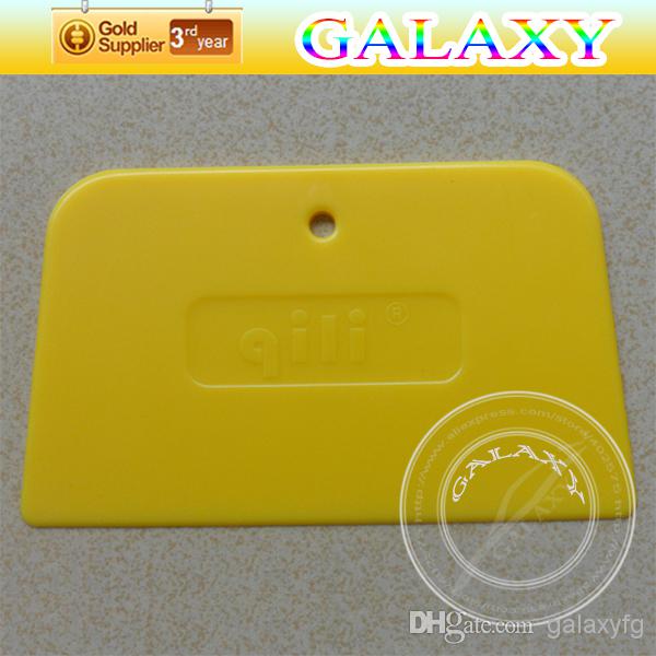 Free Shipping Car Sticker Scraper Trapezoidal Car Silicone Squeegee Sale Size 13x8cm Car Wrap Paste Tools PT-A12