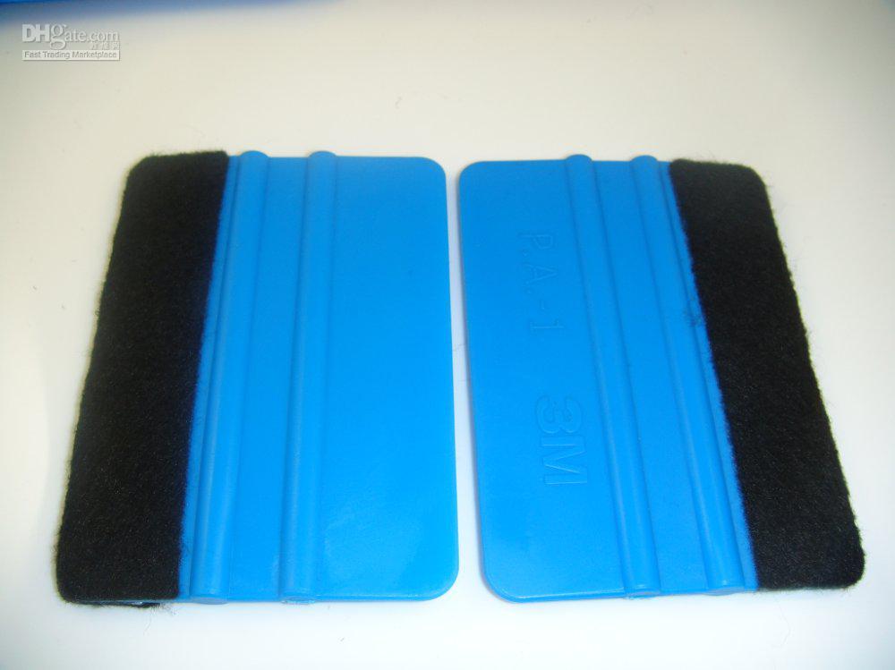 Free shipping by FeDEX 80pcs high quality and efficient colorful scraper car paster wraping tools