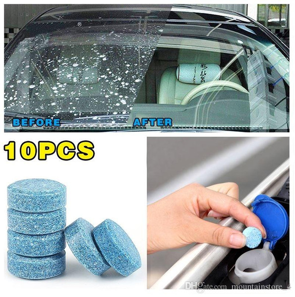 1PCS =4L Car Windshield Cleaning Car Accessories Glass Cleaner Cars Solid Wiper Fine Wiper Car Auto Home Window Cleaning (Retail)