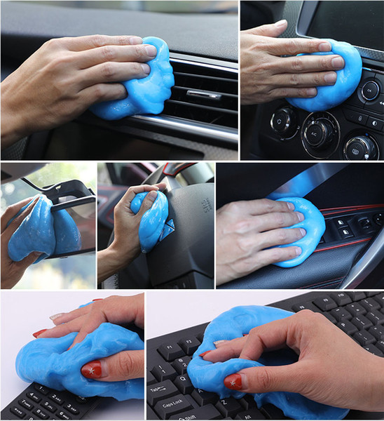 Car cleaning gel, GM interior, detailed introduction to car stucco, air soot, exhaust keyboard, cleaner, car laptop, home office, reusable c