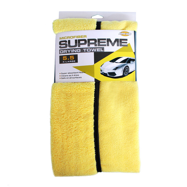 Wholesale- Super Absorbent Car Wash Microfiber Towel Car Cleaning Drying Large Size 92*56cm Hemming Thick Car Care Cloth Detailing Towel