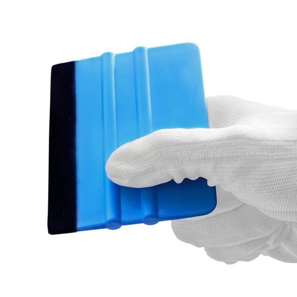 2 in 1 Auto car vinyl film wrapping tools 3m squeegee with felt soft wall paper scraper mobile screen protector install squeegee tool