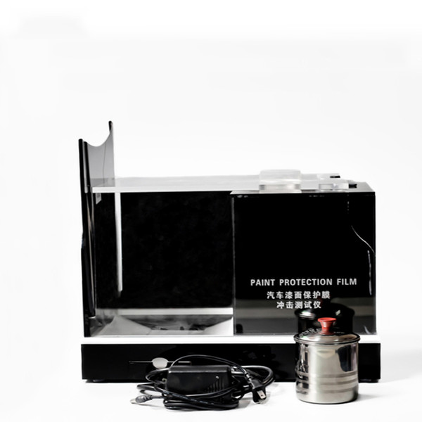 Latest TPU PPF Films Scratch Testing High Quality Car Paint Protection Film Test Machine Gravelometer with 3 pcs Metal hoods MO-624