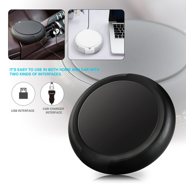 Freeshipping Car Air Purifier with Filter Portable Travel USB Cleaner Formaldehyde Cigarette Smoke Odor Bacteria Purifying Device Ionizer