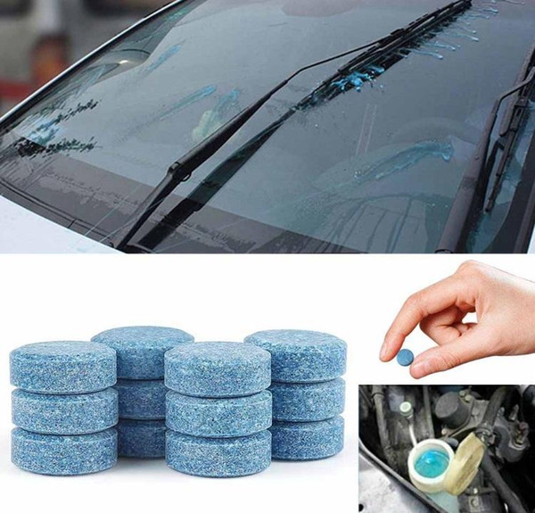Best Selling Car Windshield Glass Concentrated Clean Washer Tablets Multifunctional Effervescent Spray Cleaner Cleaning Tool, Car Care