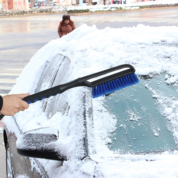 Universal Snow Brush Ice Scraper Windshield Brush Broom Shovel Snow Remover Scraper Shovel with Foam Grip