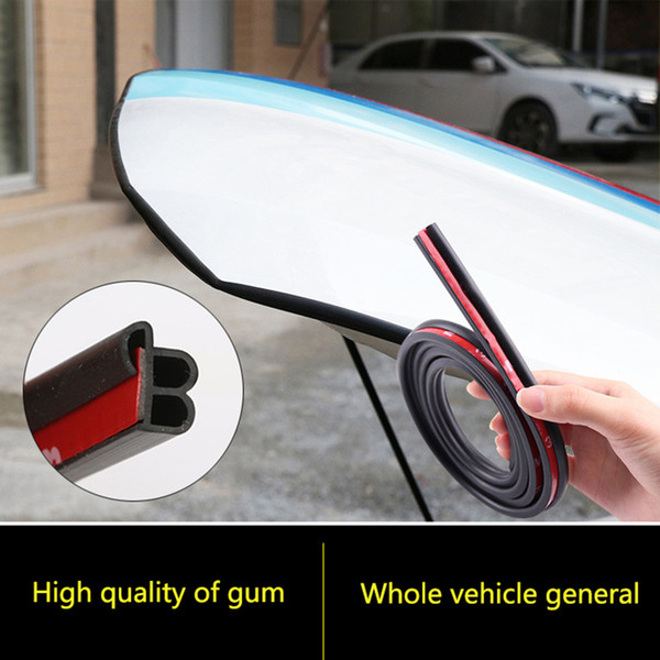 Car Door Edge Scratch Protector Strips Auto Stickers Car Seal Door Mouldings Universal Interior Accessories Styling Sheet Steel