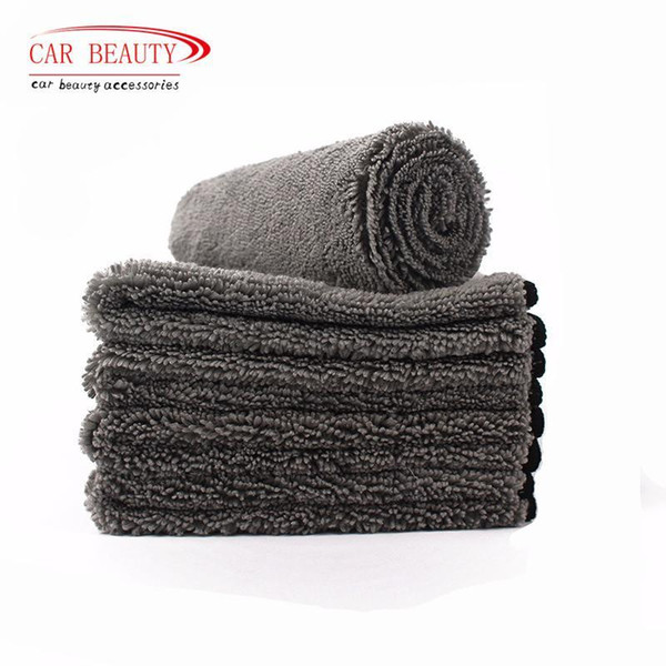 Wholesale- 5pcs/lot 45x38cm High quality Soft Microfiber Towel Car Cleaning Wash Clean Cloth Car Care Microfibre Wax Polishing Towels