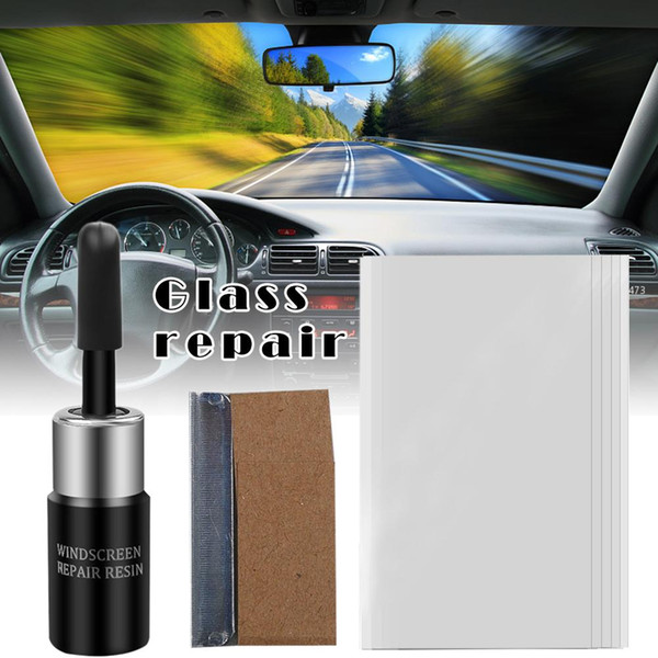 Car Windshield Repair Tool DIY Window Screen Windscreen Glass Scratch Crack Spot Restore Kit Dropshipping Resin Blade Strips