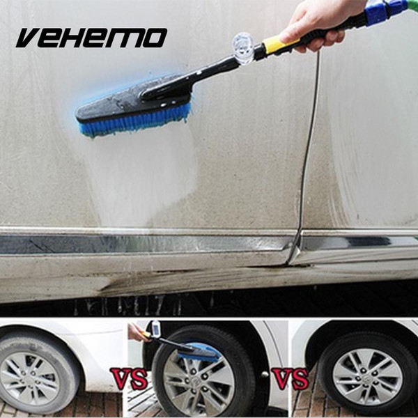 Auto Van Vehicle Truck Cashmere Washing Cleaning Care Hose Adapter Brush