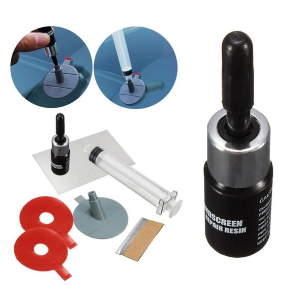Windshield Repair Kits DIY Car Window Glass Scratches Restore Tool Windscreen Polishing Repair Tool Set For Chips Cracks