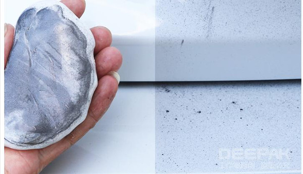 Car wash mud volcano white special with strong decontamination car grinding mud car rubber to fly paint dirt black spots