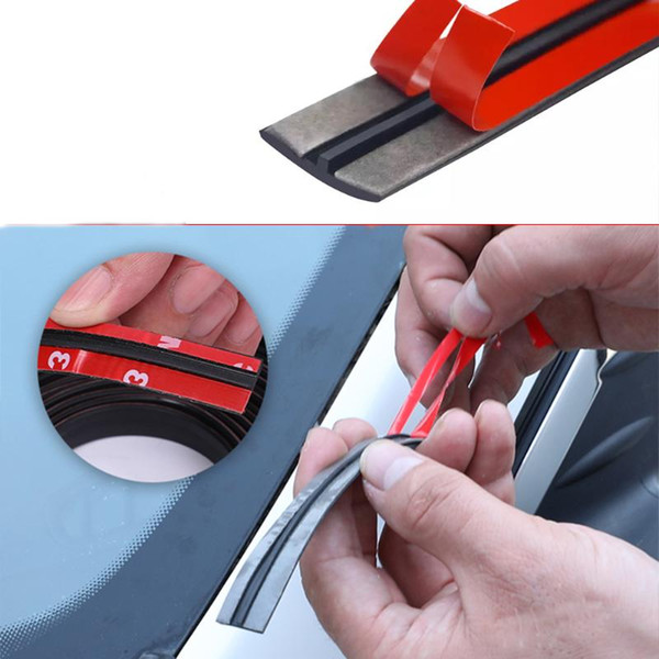 Car Rubber Strip Edge Sealing Strips Auto Roof Windshield Sealant Protector Seal Strip Sound Insulation Window Seals Accessories
