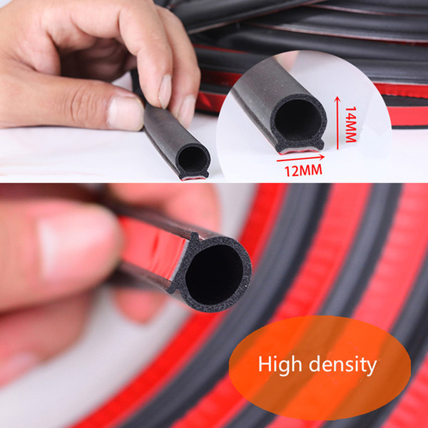 car Rubber Door Seal Strip Big D Type Car Door Seal Strip Universal Noise Insulation Epdm Rubber Waterproof Seals For Auto