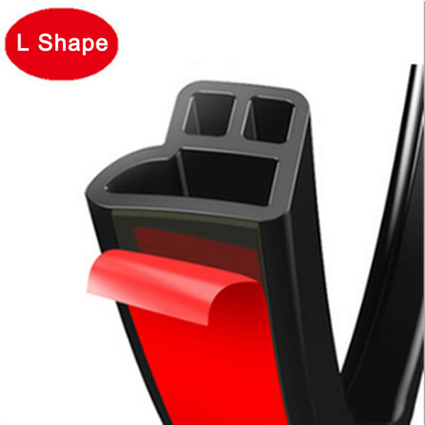 8M 16M BD Car L-shaped Sealing Strip Shape Rubber Strip Soundproof Dustproof Leakproof Waterproof Auto Window Doors Seal