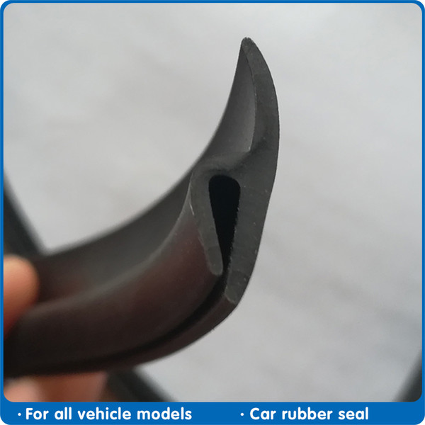 2 M Windshield Rubber Seal Front Rear Windshield Sunroof Seal Strips Dustproof Sealing Strip For Auto Car Dashboard