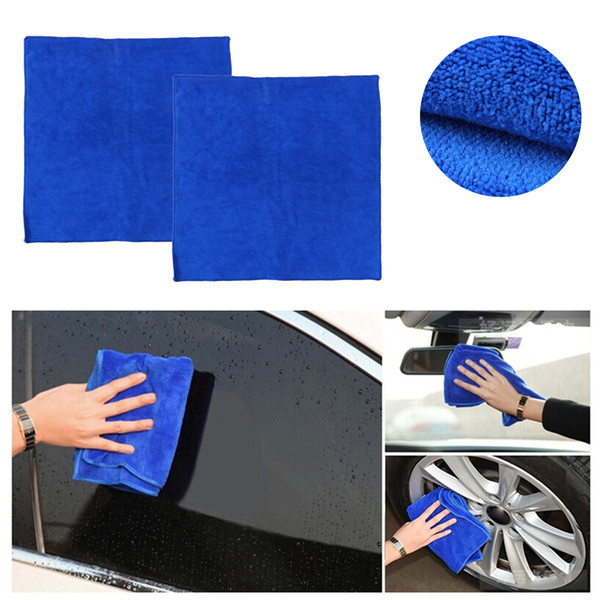 20PCS Dry Towels Cleaning Towel 40x40cm Wash Cloth Car Washing Fabric Wax Polishing Nano Microfiber Car Washing Towel