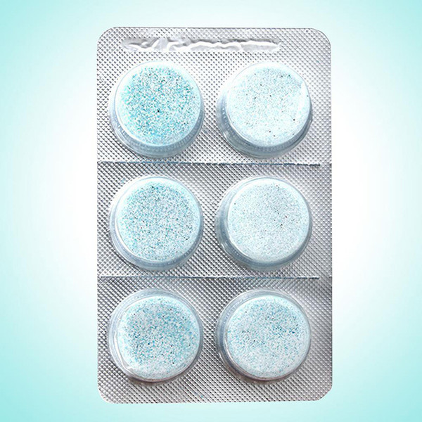 New Auto Windshield Glass Washer Window Cleaner Safe Compact Effervescent Tablets Detergent Fine Concentrated Solid