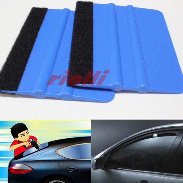 Wholesale Car Vinyl Film Wrapping Tools 3m Squeegee With Felt Soft Wall Paper Scraper Mobile Screen Protector Install Squeegee Tool 500PCS
